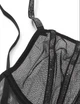 Комплект білизни Victoria’s Secret Shine Unlined Demi Bra Чорний 34D-L - изображение 5