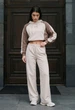 Жіночі спортивні штани Staff min light beige M - изображение 1