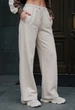 Жіночі спортивні штани Staff min light beige M - изображение 2