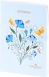 Записник Axent Turnowsky Secret Garden 105x148 мм А6 60 аркушів у клітинку Блакитний (8711-1-A-TR) - зображення 2