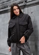 Жіноча куртка Staff fuze black oversize M (BZP0370) - изображение 4
