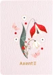 Записник Axent Turnowsky Secret Garden 105x148 мм А6 60 аркушів у клітинку Рожевий (8711-2-A-TR) - зображення 6