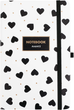 Записник Axent Partner Black&White 125x195 мм 96 аркушів у клітинку Біло-чорний (8621-10-A) - зображення 1