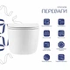 Унитаз подвесной Qtap Taurus безободковый с сиденьем Soft-close QT2433084EUQW - изображение 3