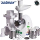 Електрична м'ясорубка насадками для шинкування Zelmer ZMM4045B - зображення 5