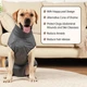 Гигиенические трусы/комбинезон для собак WanTalk Full Body Dog Diaper, Grey, M - изображение 3