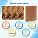 Випарна панель 200х60х10см целюлозна паперова охолоджувальна гофрована для теплиць ферми пташника касета - зображення 3