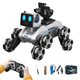 Интерактивная игрушка робот-собака RIAS Mechanical Dog H29-3 с LED-подсветкой и водяной пушкой Grey (3_07847) - изображение 4