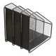 Лоток вертикальний Buromax чорний метал на 3 в 1 310x295x240мм (BM.6264-01) - изображение 2