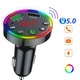 Автомобильный Bluetooth FM-трансмиттер с 2 USB портами 3.1A для воспроизведения музыки CTC-109 черный - изображение 3
