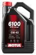 Олива Motul 6100 Syn-Nergy SAE 5W40 4Л - зображення 1
