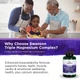Комплекс з потрійним магнієм Triple Magnesium Complex Swanson 400 мг 300 капсул Здоров'я кісток м'язів нервів (087614110790) - зображення 2