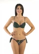 Купальник тройка push up и топом Amarea 19088 46 Зеленый - изображение 3