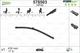 Стеклоочиститель MG MG HS / FORD KUGA / FORD FOCUS / BMW 2 (U06) 2001-2018 г. - изображение 2