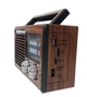 Портативний радіоприймач Golon RX-1138D – AM/FM/SW, Bluetooth колонка, MP3 з USB/TF/SD, акумулятор 18650, телескопічна антена - изображение 3
