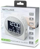 Часы настольные цифровые MUSE M-09 CW серые - изображение 4