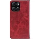 Чохол-книжка Crazy Horse Clasic для Moto G57 Power Red Wine (Strong) (70662) - изображение 3