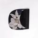 Килимок для ванної кімнати з 3D-ефектом Petal Relief 38*58 см діатомітовий Чорний HP-42-38 - зображення 2