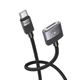 Кабель HOCO U141 Magnetic charging Cable Type-C to Mag3 1.8m 140W Black - зображення 2