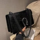 Шикарная сумка рептилия с красивым дизайном, черный - изображение 1