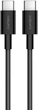 Кабель Xiaomi Cuktech CTC315P Type-C - Type-C Braided 3 A 60 Вт 1.5 м Light Grey (CKCTC315PCHG) - изображение 1