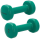 Набір гантелей Spokey 941966 Shape вінілових 2 x 2 кг Зелені (5905339419668) - зображення 1