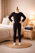 Термо костюм для мальчиков Thermal начес кальсоны лонгслив Sevim Kids размер 5-6 лет 116 см арт 7078-7075 Черный - изображение 3