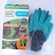 Садовые перчатки c когтями Garden Genie Gloves | Джени Гловес - изображение 7
