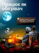 Обогреватель газовый 2в1 плита одноконфорочная для приготовления пищи 1.3 кВт портативный с переходником для газового балона BRS - изображение 3