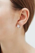 Серьги серебряные в стиле Ван Клифф 9520339б - изображение 2