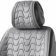 Преміум накидки для передніх сидінь Beltex Chicago, grey 2шт - изображение 2