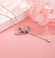Цепочка Fashion Jewerly сердце с крыльями АНГЕЛ подвеска на шею стиль y2k kpop (SVS) - изображение 6