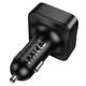 Автомобильное зарядное устройство с FM-трансмиттером HOCO E87 Delta 35W, с Bluetooth 5.4, USB-C, USB-A, черный - изображение 8