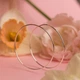 Серебряные серьги конго IRISTA 4,5 см (82308) - изображение 3