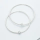 Серебряные серьги конго IRISTA 3.5 см с цирконием (2535) - изображение 1