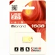 Флеш-накопичувач Mibrand USB 2.0 Hawk 16Gb Gold (MI2.0/HA16M1G) - изображение 2