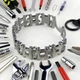 Мужской браслет мультитул 29 в 1 Tool Bracelet, металлический стильный браслет 30 мм, серебристый - изображение 2