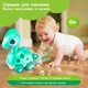 Музична каталка Hola Toys Коритозавр Інтерактивний динозавр світло звук (6110) - изображение 5