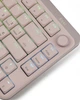 Беспроводная клавиатура KZZI I75 UA\ENG (Red Switch) Pink - изображение 5