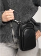 Жіноча сумка для телефону з екошкіри SAMBAG Чорний (5169011319) - зображення 5