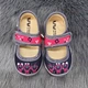 Тапочки детские для девочки Weestep серые с розовым на липучках 26р (16,5 см) 5874 - изображение 5