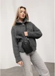 Женская сумка для телефона из экокожи SAMBAG Черный с принтом крокодила (5167011319) - изображение 2
