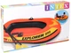 Надувная двухместная лодка с веслами Intex Explorer 185 * 94 * 41 см - изображение 7