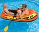 Двухместная надувная лодка с веслами Intex Explorer 185 * 94 * 41 см - изображение 7