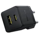 Мережевий зарядний пристрій Baseus Palm Fast Charger 30W (1USB-A/1C) (P1011160A) Cluster Black - зображення 2