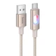 Дата кабель Hoco U144 New USB to Type-C 3A (1.2m) Gold - изображение 1