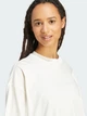 Футболка хлопковая женская Adidas ALL SZN Soft Lux Loose Sportswear JV9888 XS Off White (4068808551069) - изображение 4