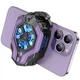 Охолоджуючий кулер для мобільного телефону Hoco GM26 Ambitious Black purple - изображение 1