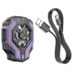 Охолоджуючий кулер для мобільного телефону Hoco GM26 Ambitious Black purple - изображение 7