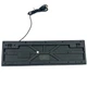 Ігрова клавіатура з RGB підсвічуванням USB провідна універсальна модель KR 6300 чорна - зображення 7